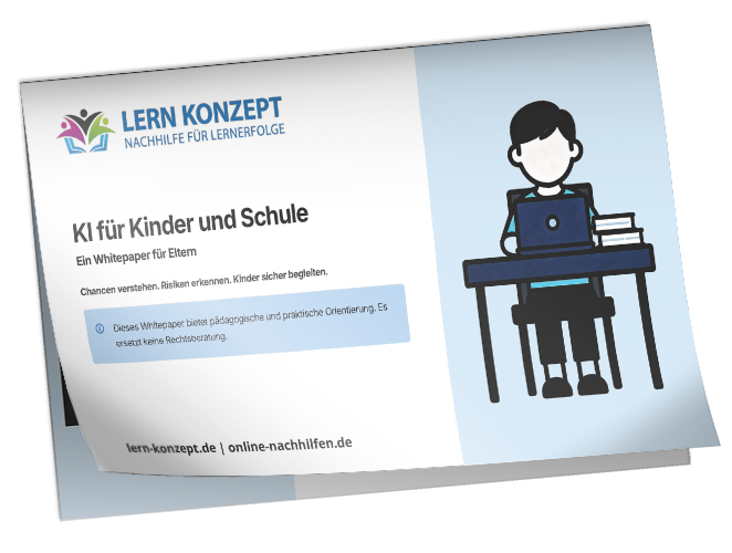 Cover des Whitepapers KI für Kinder und Schule